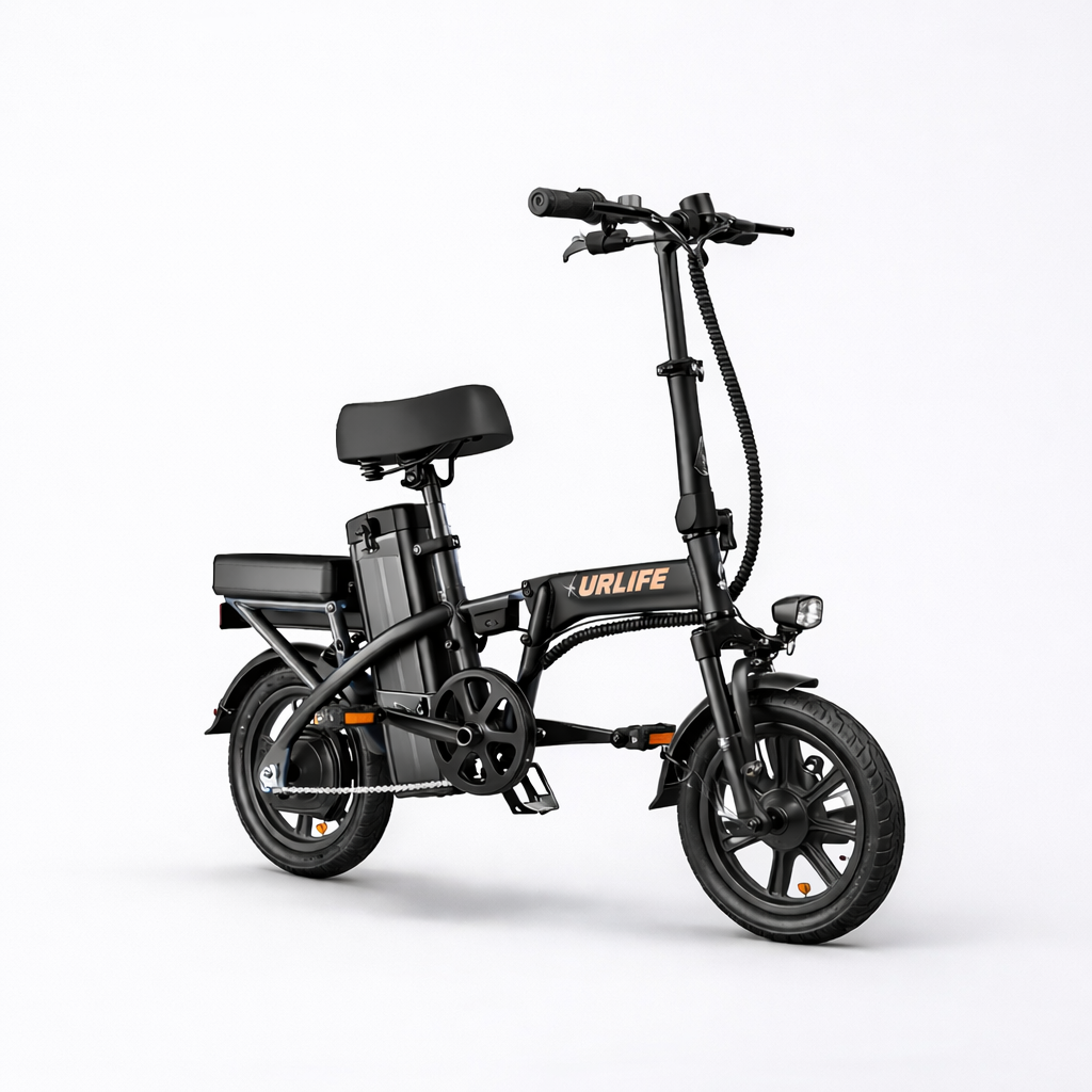 URLIFE F1L Folding E-Bike 250W – Compact UK Electric Bike with 48V Battery