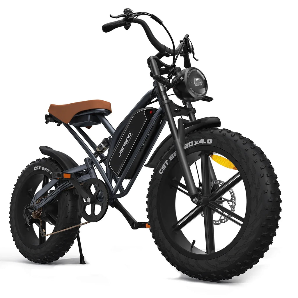 Jansno ebike X50 Adult Electric Bicycle 1000W Men's E-Mountain Bike 48V 14AH Battery 20 Inch Fat Tire Off-Road Electric Bike