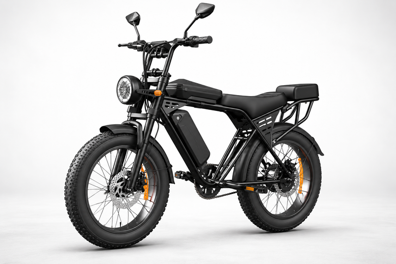 URLIFE Aairsk X5 Fat Tyre E-Bike - Private Land Off-Road