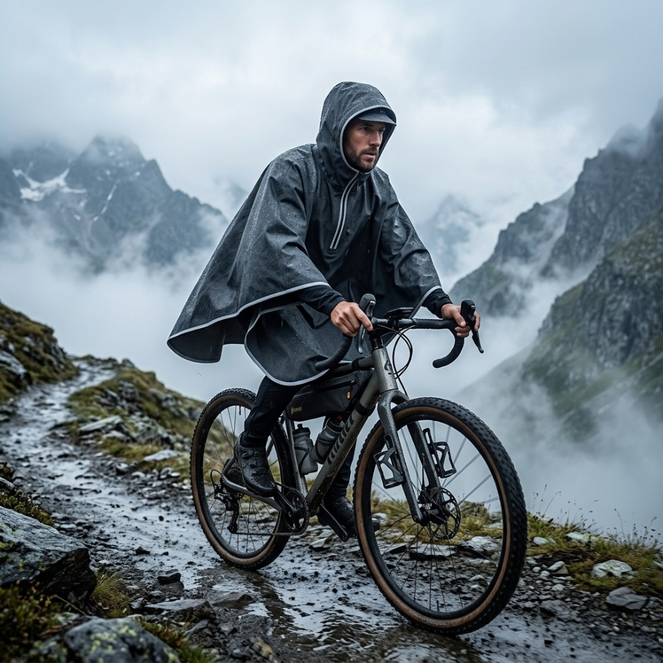 URLIFE Gear Reflective Rain Poncho