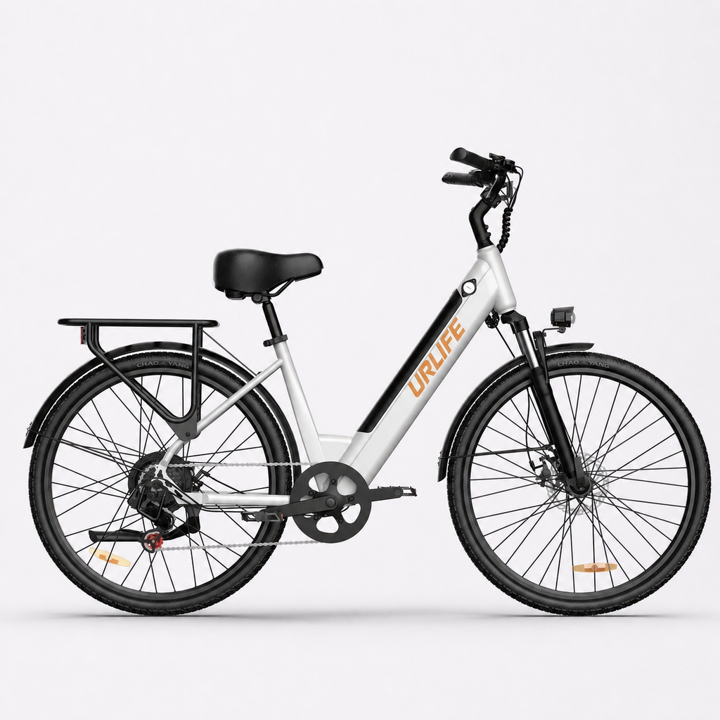 URLIFE E26 26 inch electric bike on the same near-white studio background as the URLIFE E20 product image