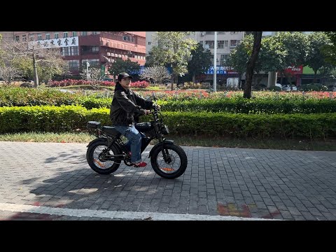 URLIFE Aairsk X5 fat tyre e-bike video
