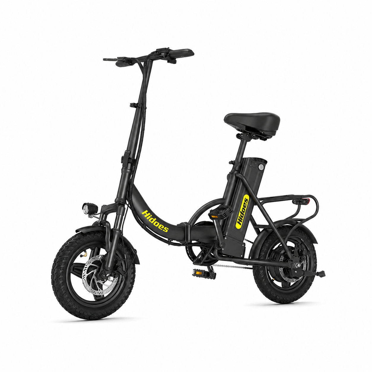URLIFE C5 Folding Electric Bike UK | 14-Inch 36V Lithium Battery E-Bike