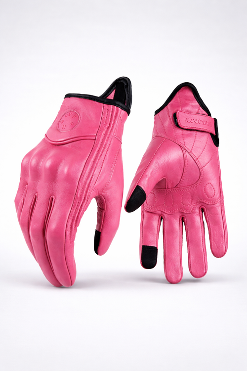 Leather Electric Bike Gloves – Full Finger Riding Gloves UK